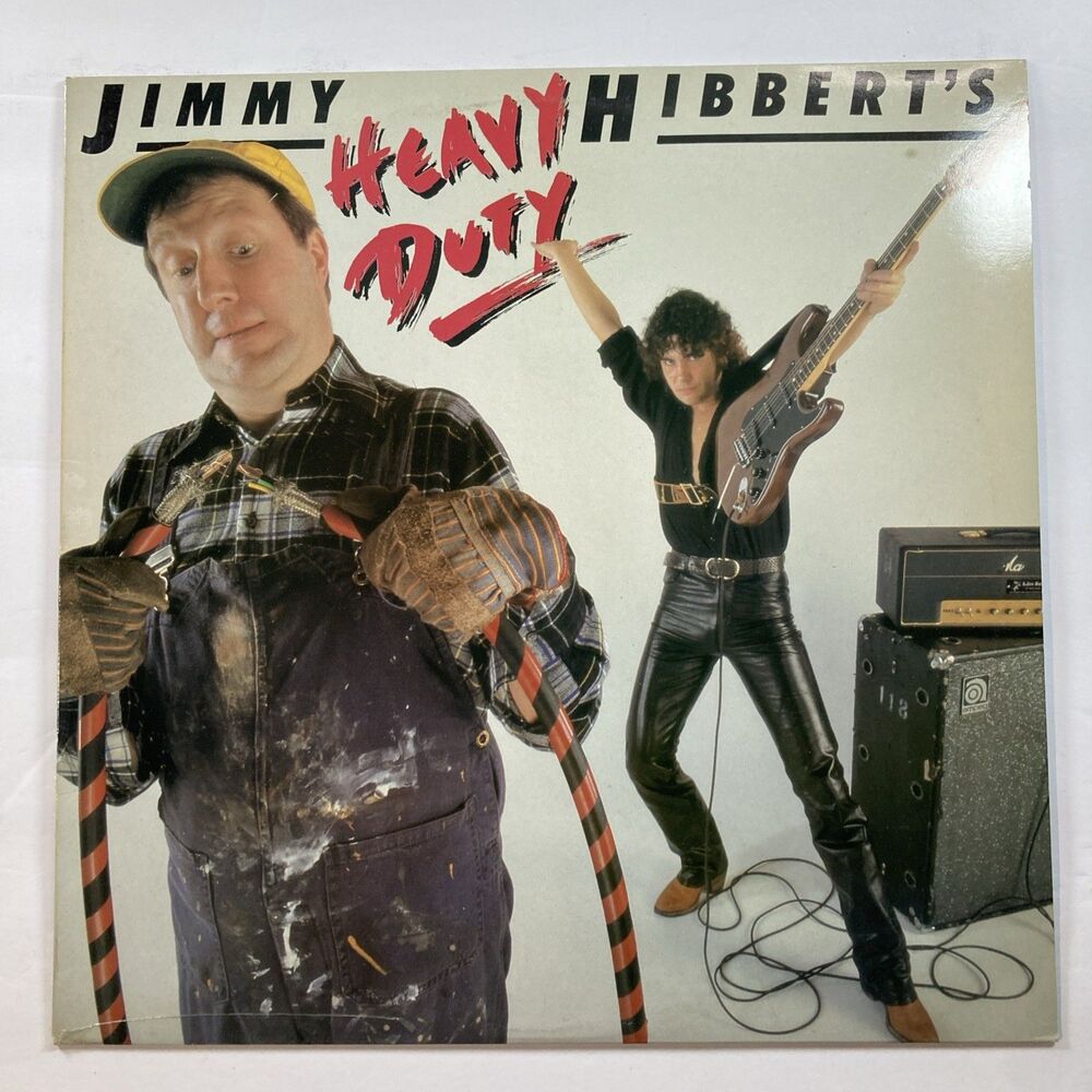 Vintage 12" Lp - Jimmy Hibbert's Heavy Duty - KK1231 Vinyl Record 1990 Rock